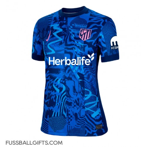 Atletico Madrid Fußballbekleidung 3rd trikot Damen 2024-25 Kurzarm